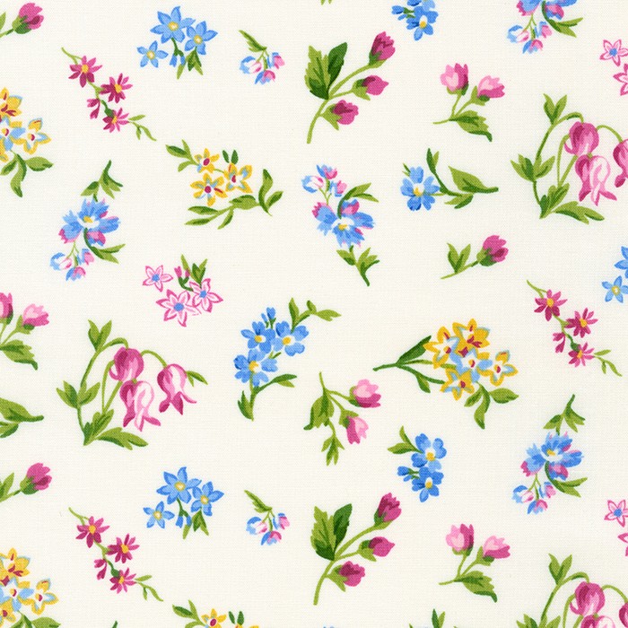 Flowerhouse: Serene fabric