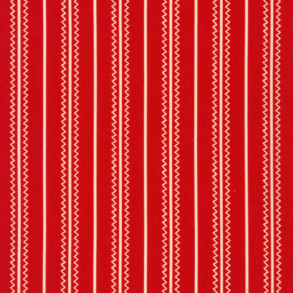 Flowerhouse: Daisy's Redwork fabric