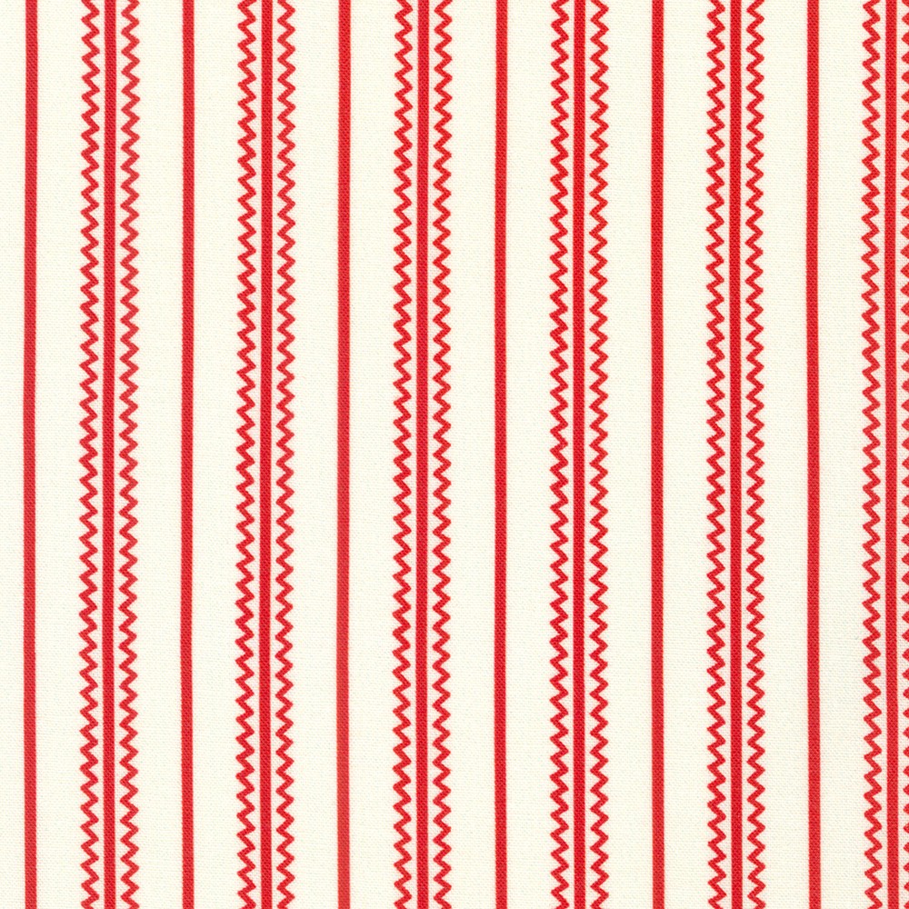 Flowerhouse: Daisy's Redwork fabric