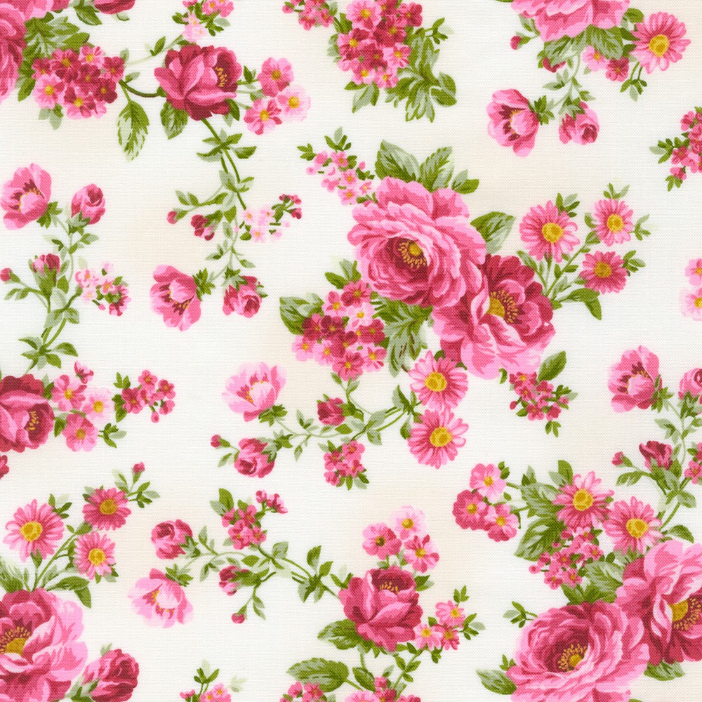 Flowerhouse: Bouquet of Roses fabric