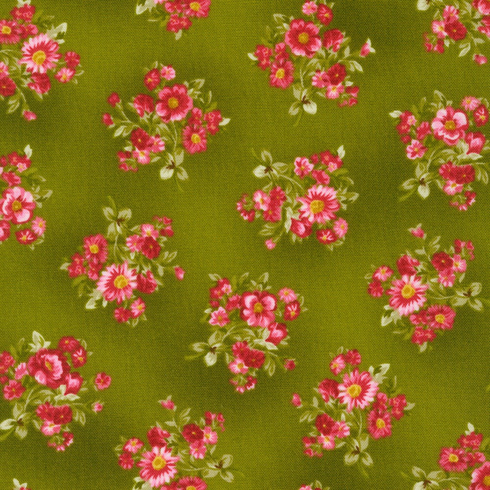 Flowerhouse: Bouquet of Roses fabric