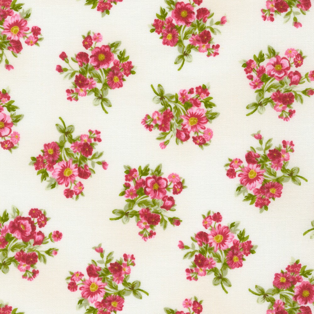 Flowerhouse: Bouquet of Roses fabric