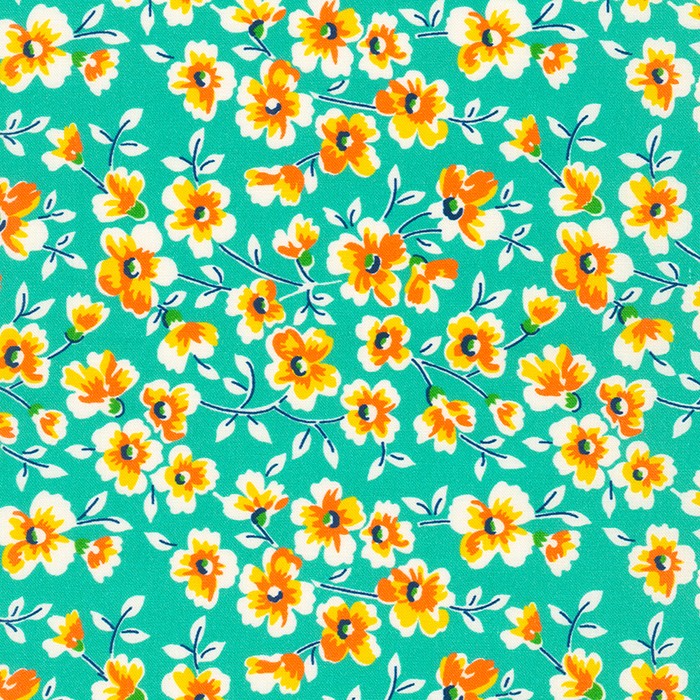 Flowerhouse: Sunnyside Farm fabric