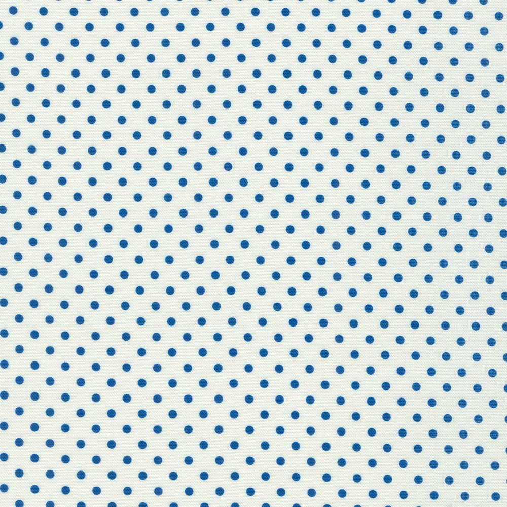 Flowerhouse: Daisy's Bluework fabric