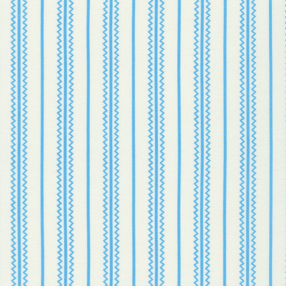 Flowerhouse: Daisy's Bluework fabric