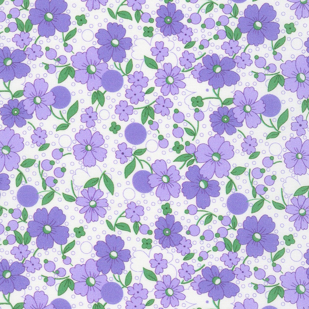 Flowerhouse: All a Flutter fabric