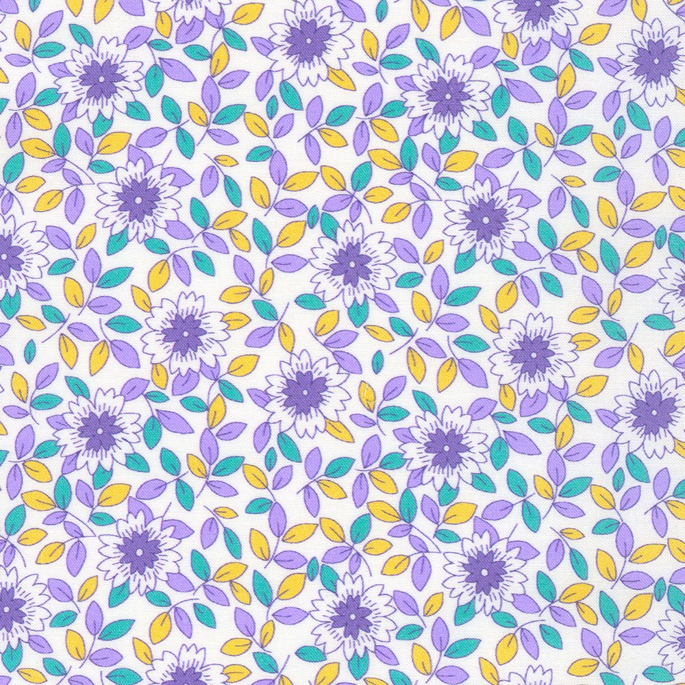 Flowerhouse: All a Flutter fabric