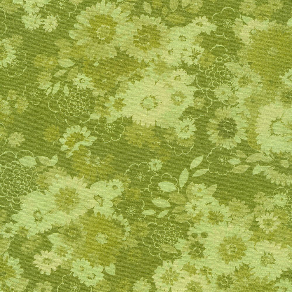 Flowerhouse: Cascading Flowers fabric