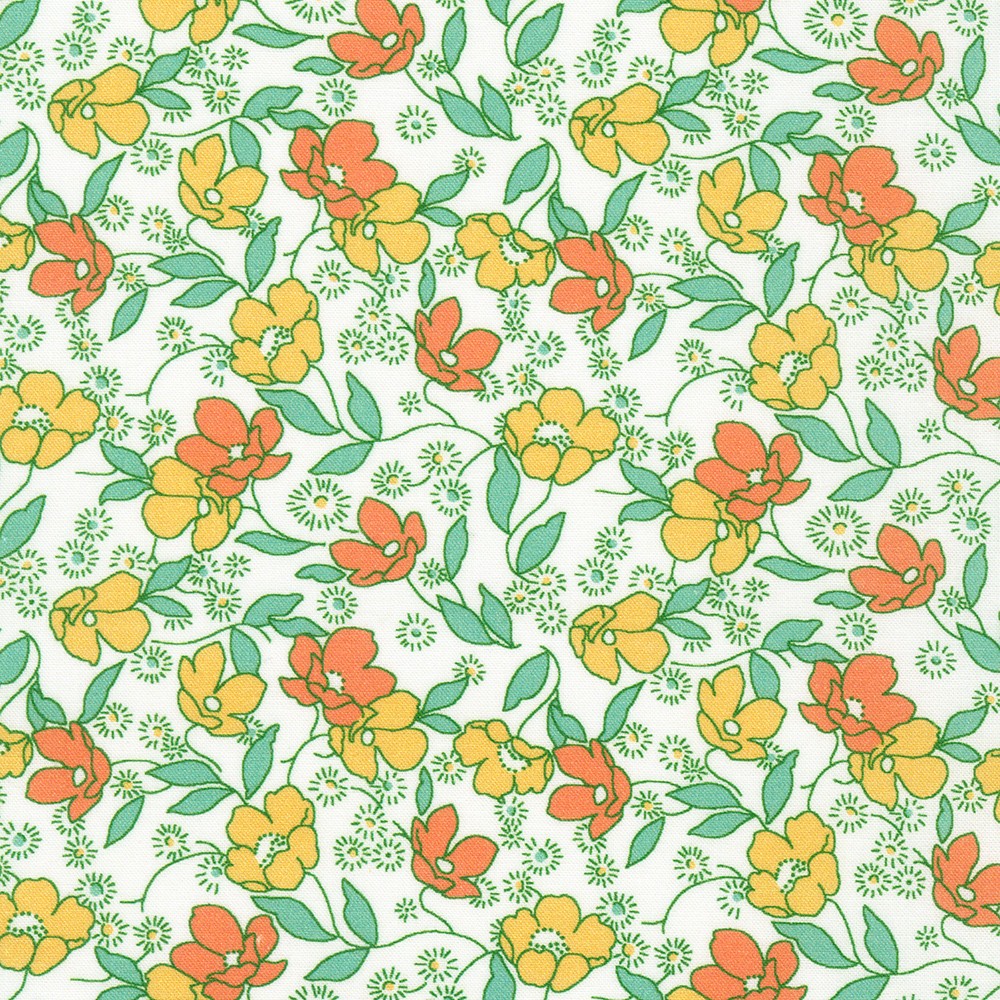 Flowerhouse: Little Blossoms fabric