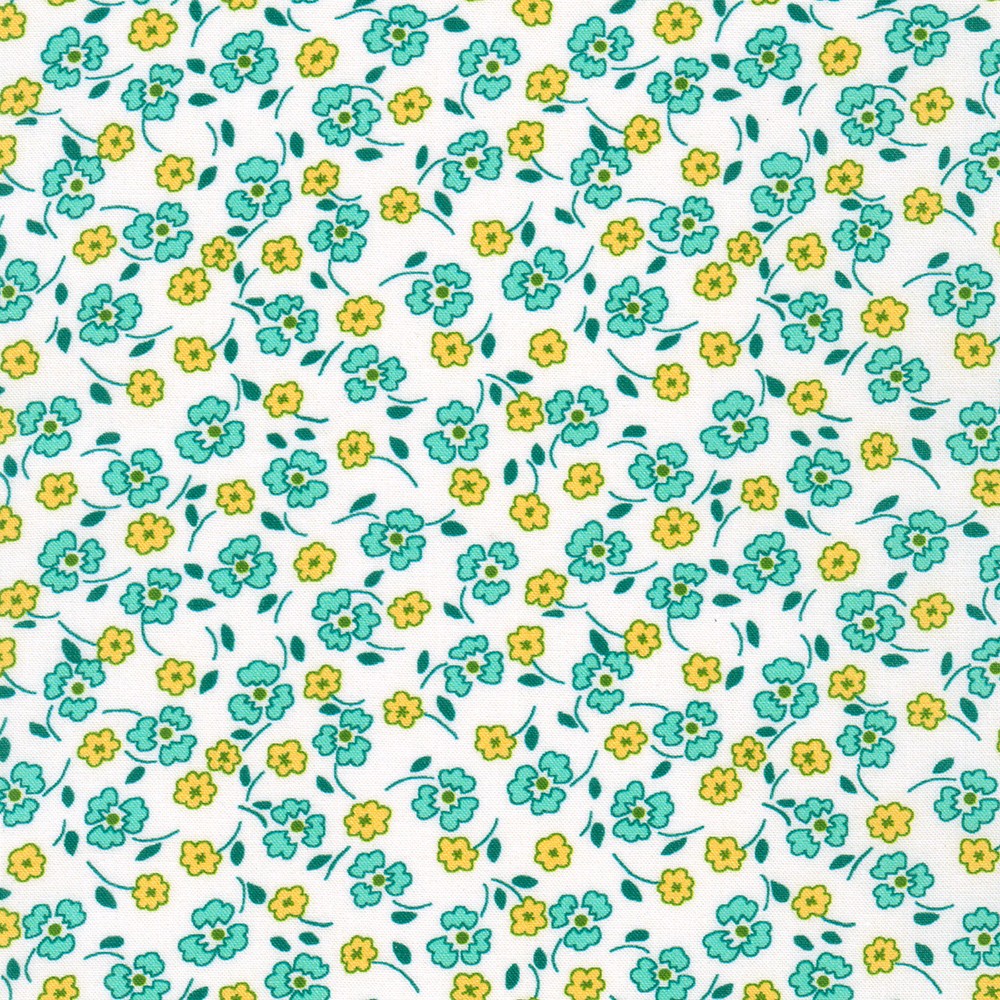 Flowerhouse: Little Blossoms fabric