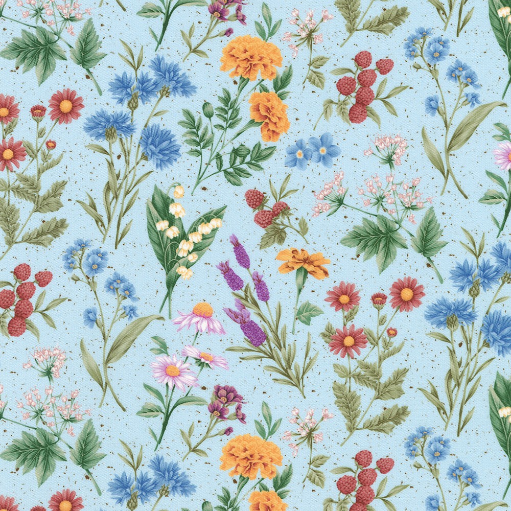 Flowerhouse: Botanical Garden fabric
