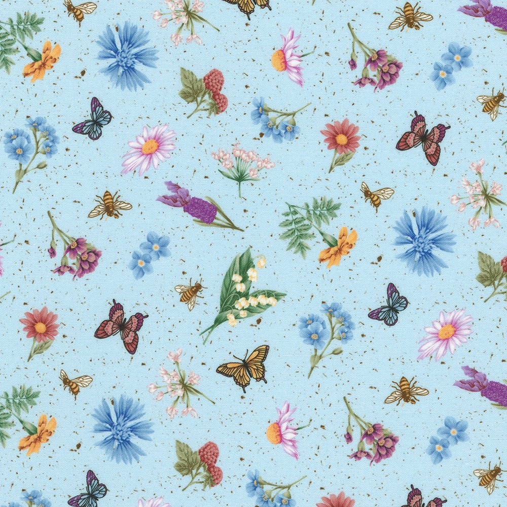 Flowerhouse: Botanical Garden fabric