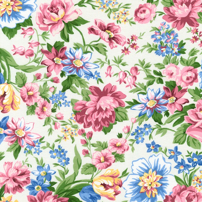 Flowerhouse: Serene Knits fabric