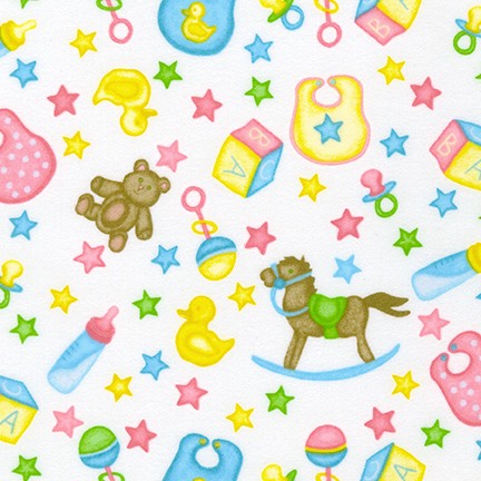 Flowerhouse: Time Well Spent Flannel fabric