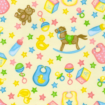 Flowerhouse: Time Well Spent Flannel fabric