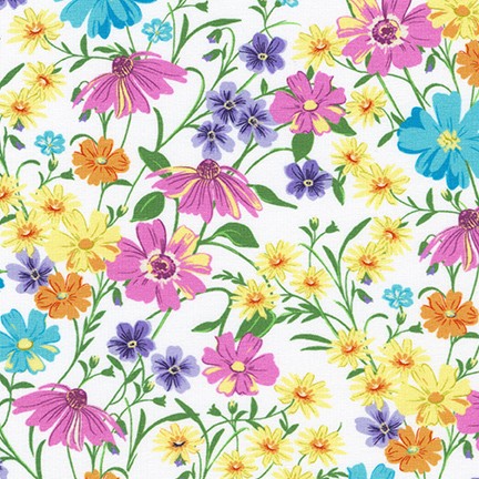 Flowerhouse: Wildflowers Knits fabric