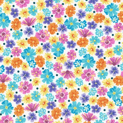 Flowerhouse: Wildflowers Knits fabric