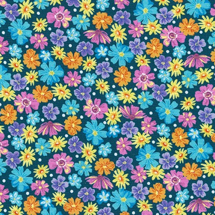 Flowerhouse: Wildflowers Knits fabric