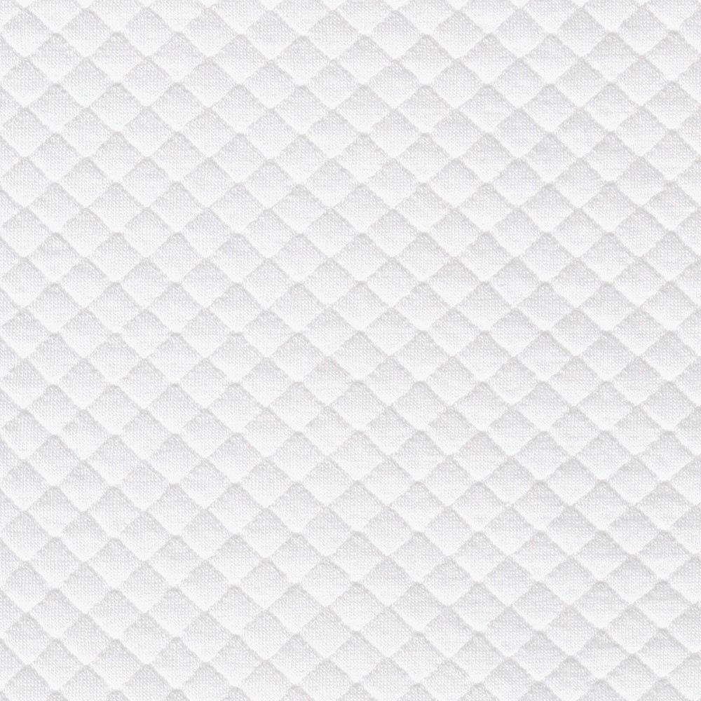 Matelasse Diamond Knit 1/4