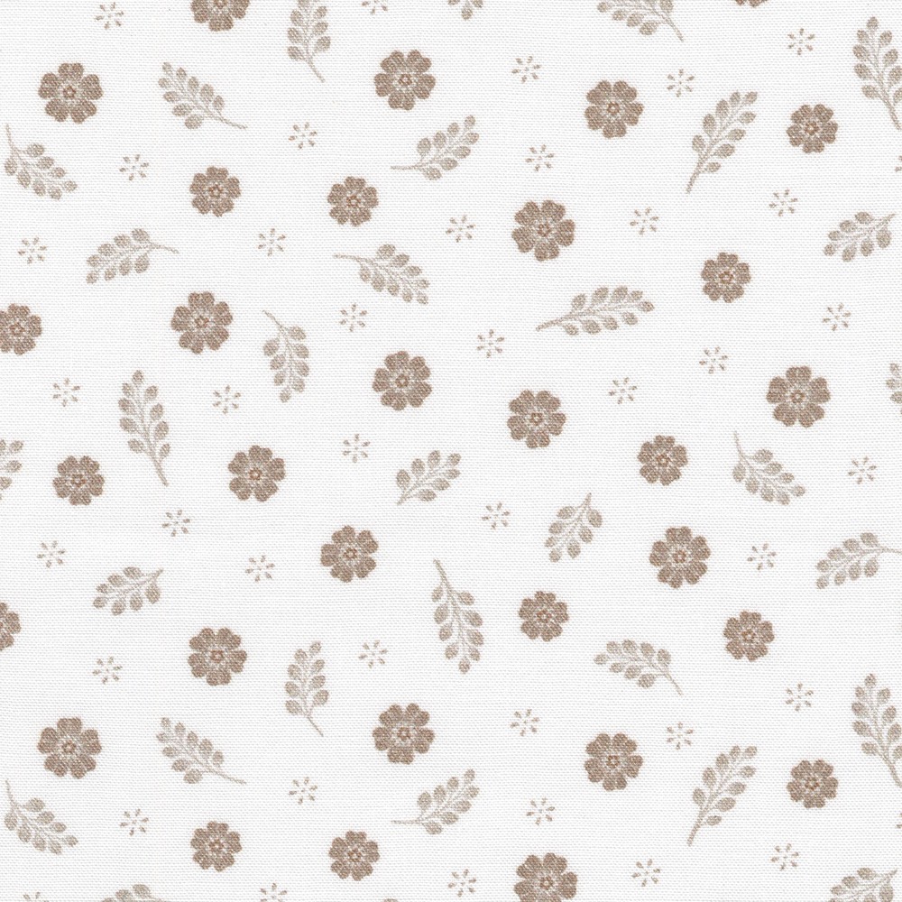 Feathers and Flora fabric