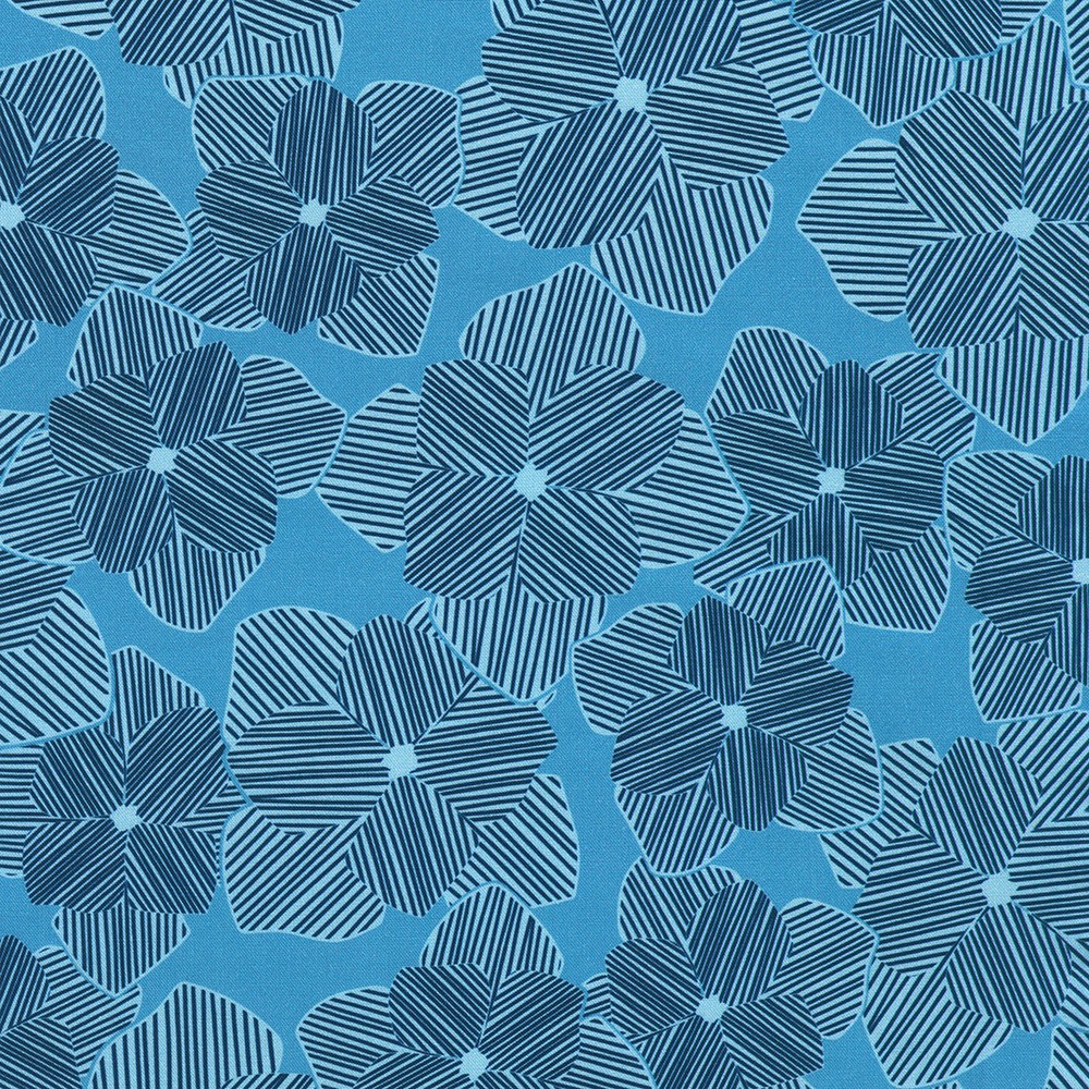 Drift Into Blue fabric