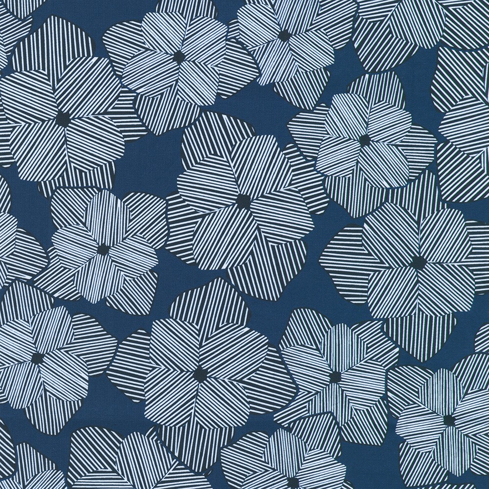 Drift Into Blue fabric