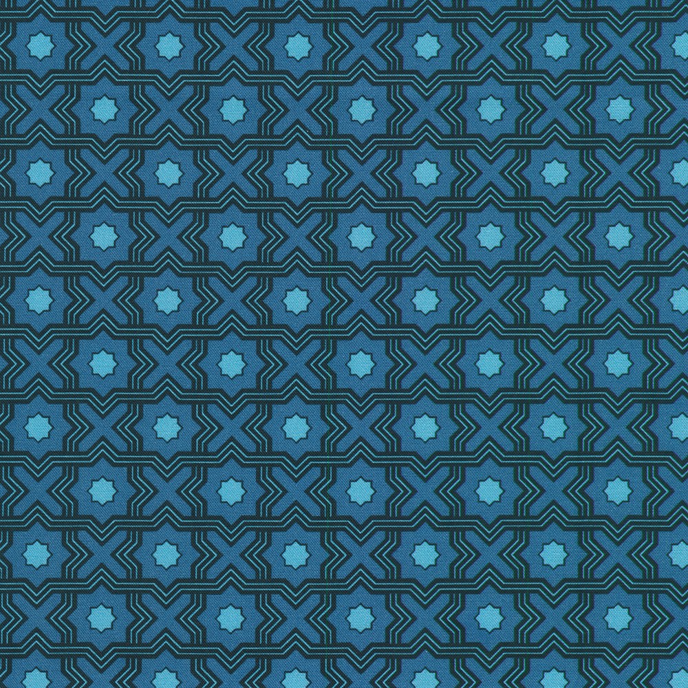 Drift Into Blue fabric