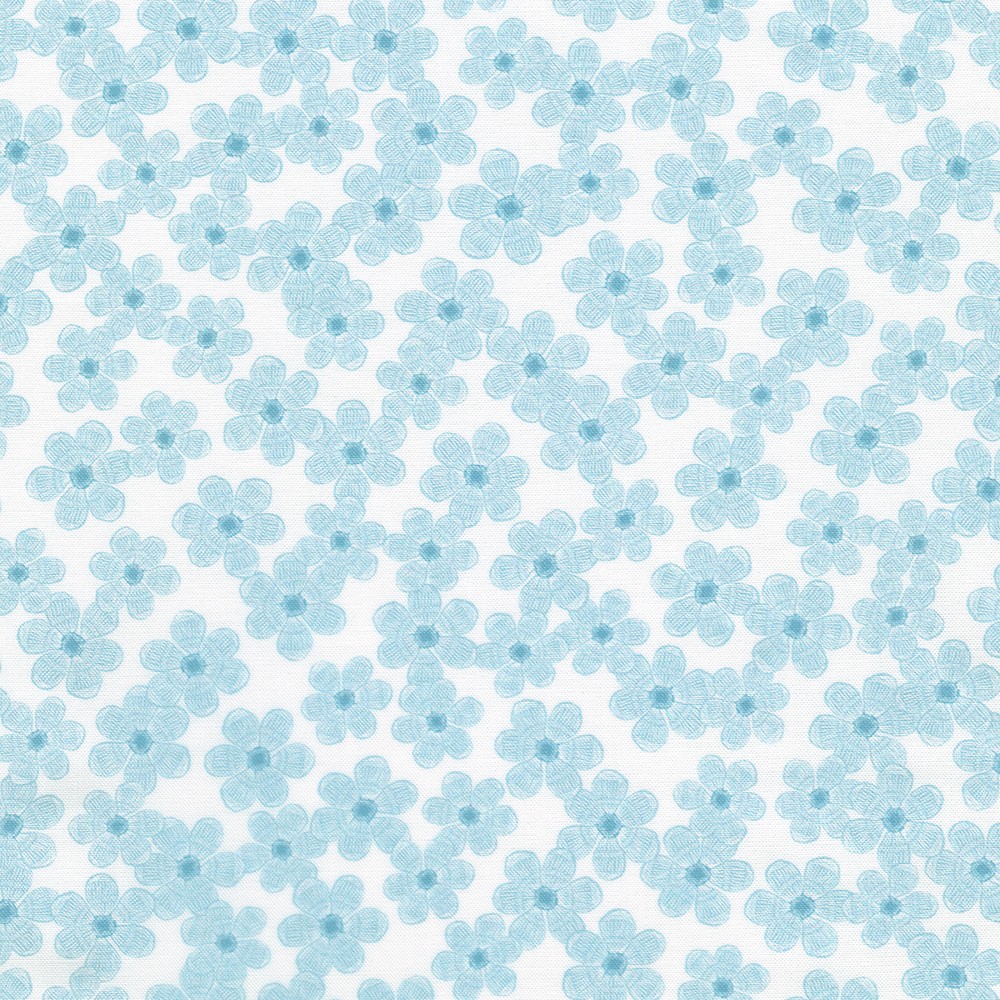 Drift Into Blue fabric