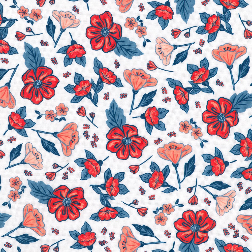 Red, White and Sew Blue fabric