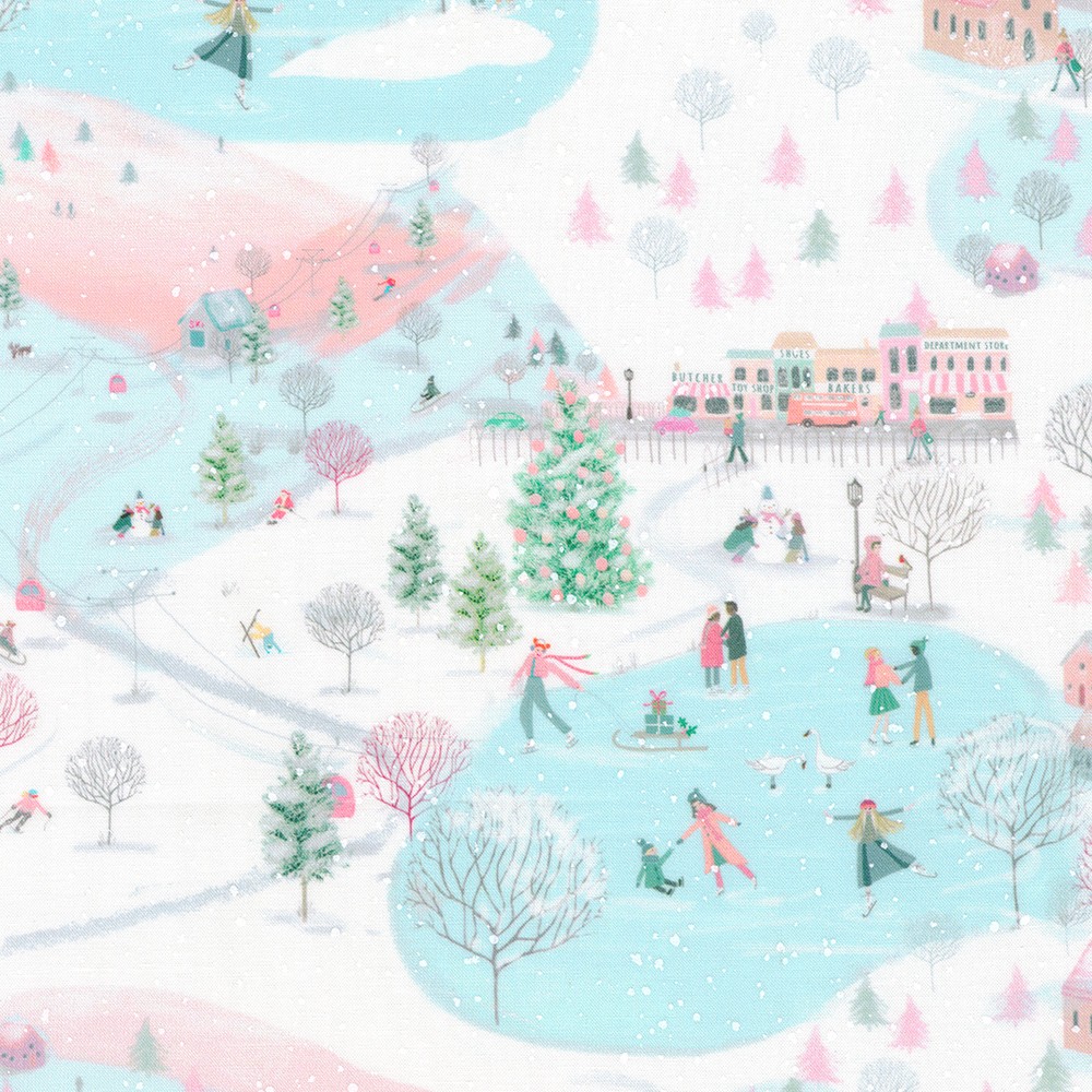 Wintertime fabric