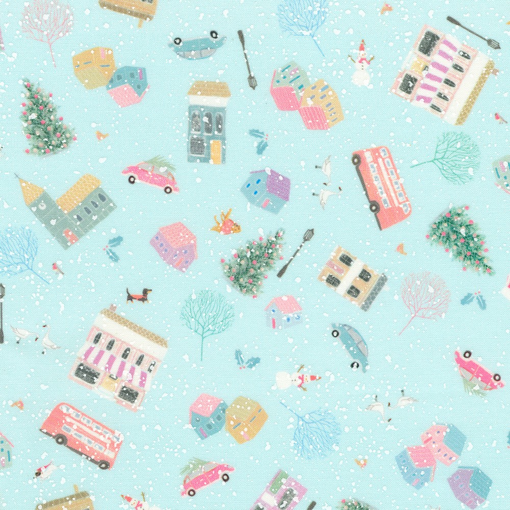 Wintertime fabric