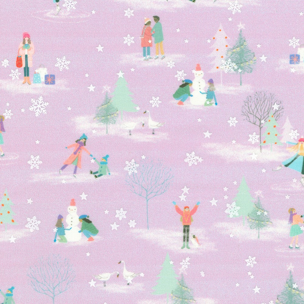 Wintertime fabric