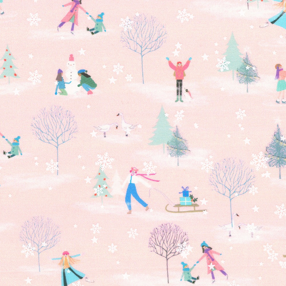 Wintertime fabric