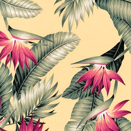 Sevenberry: Island Paradise Canvas fabric