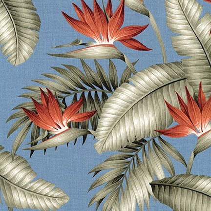 Sevenberry: Island Paradise Canvas fabric