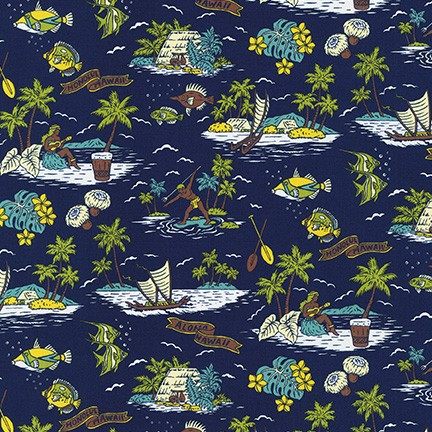 Island Paradise fabric