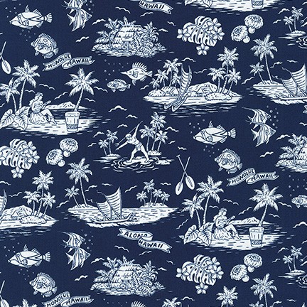 Island Paradise fabric
