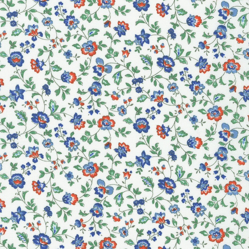 Vintage Mini Fleur fabric