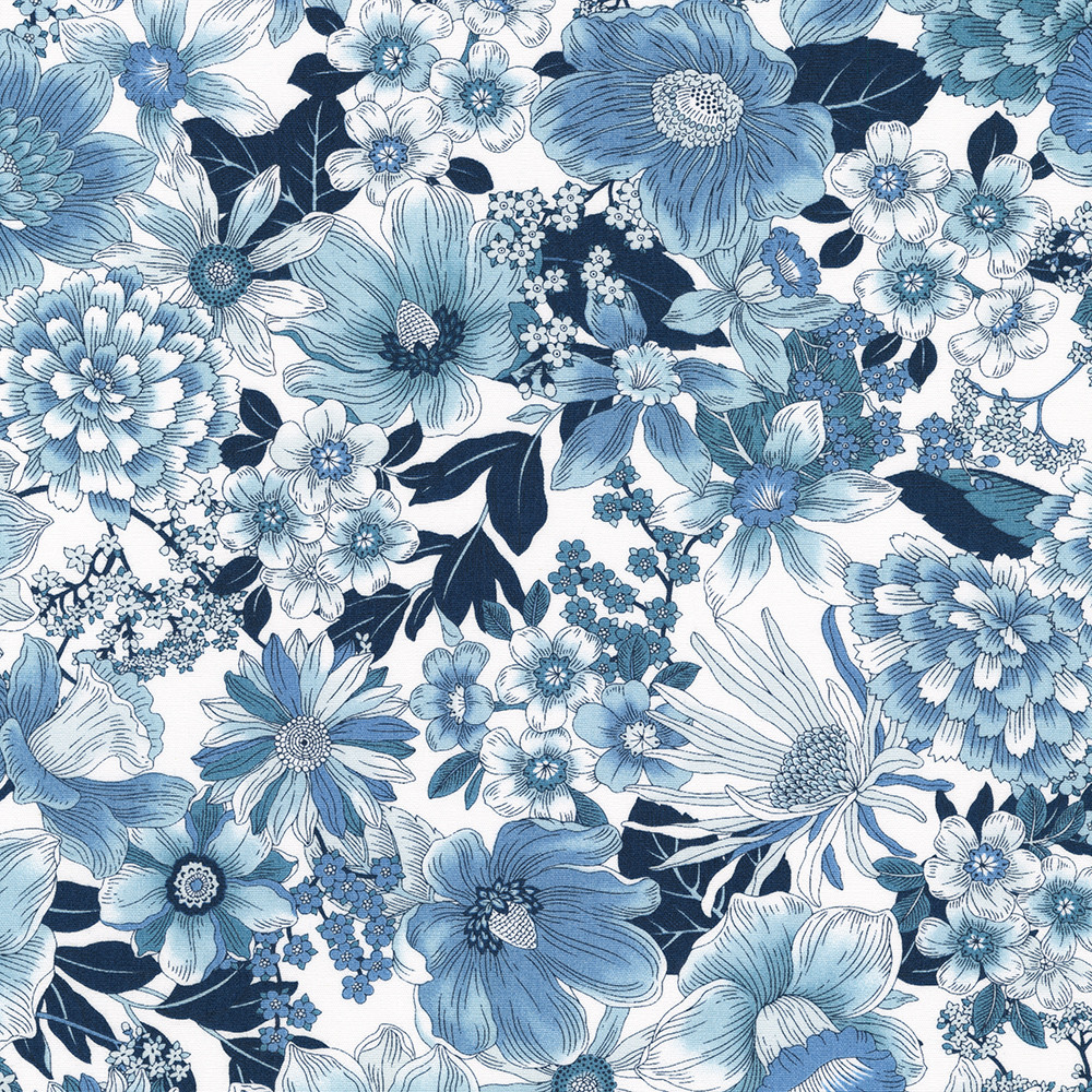 Vintage Petals & Paisleys fabric