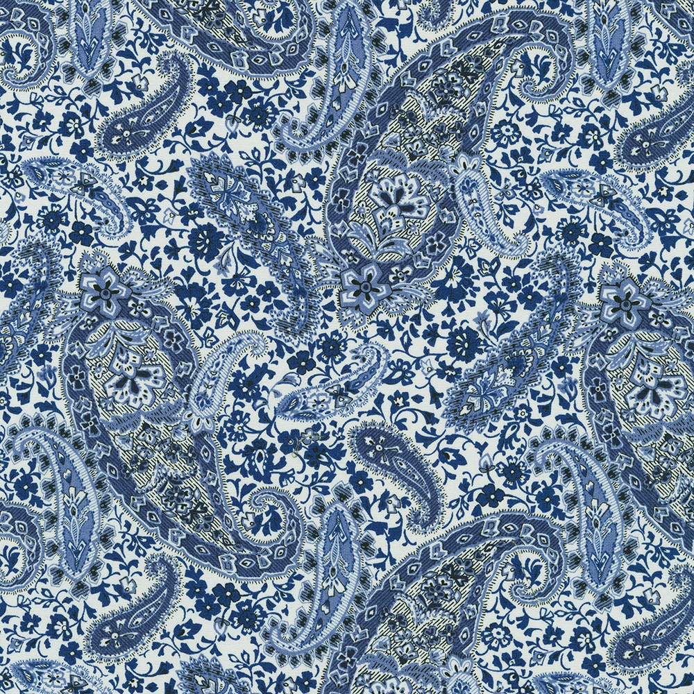 Vintage Petals & Paisleys fabric