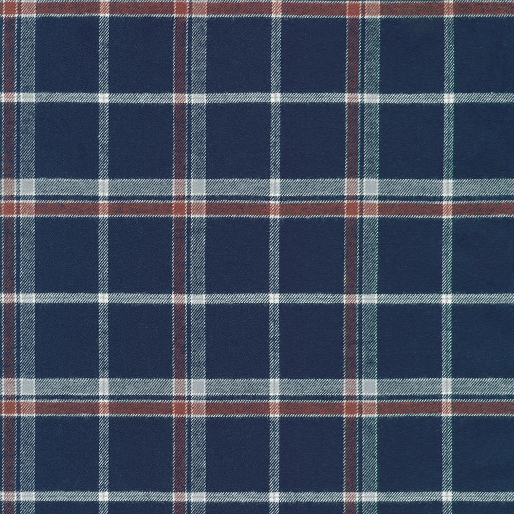 Niseko Flannel Plaids fabric