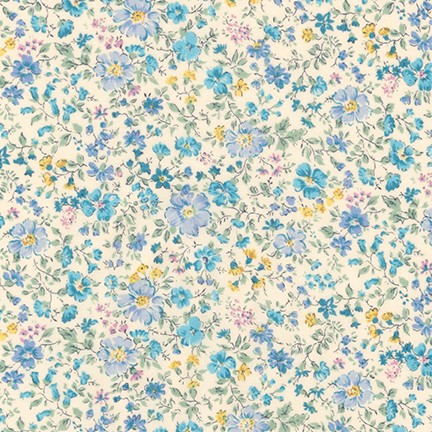 Sevenberry: Petite Garden Lawn fabric