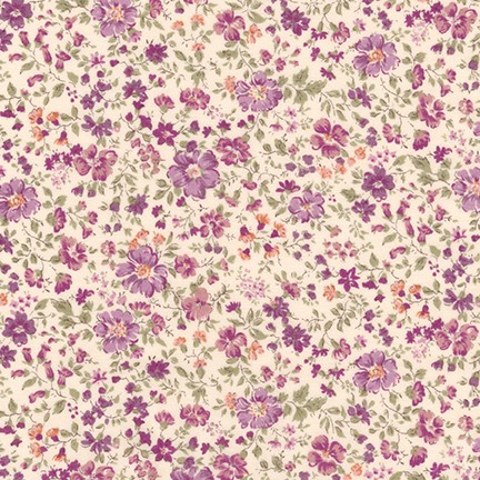 Sevenberry: Petite Garden Lawn fabric