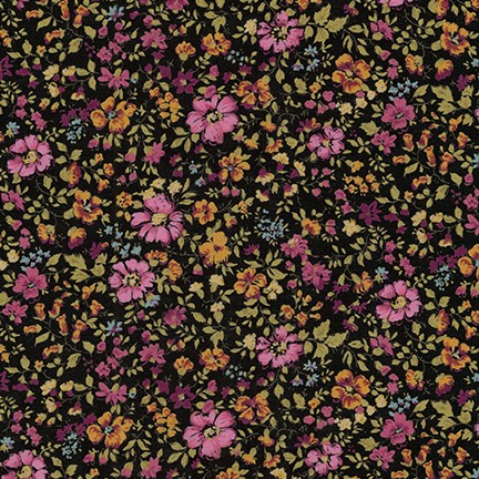 Sevenberry: Petite Garden Lawn fabric