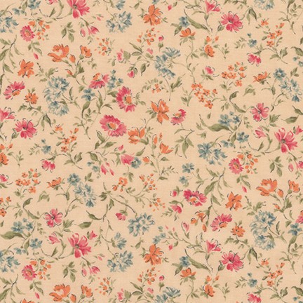 Sevenberry: Petite Garden Lawn fabric