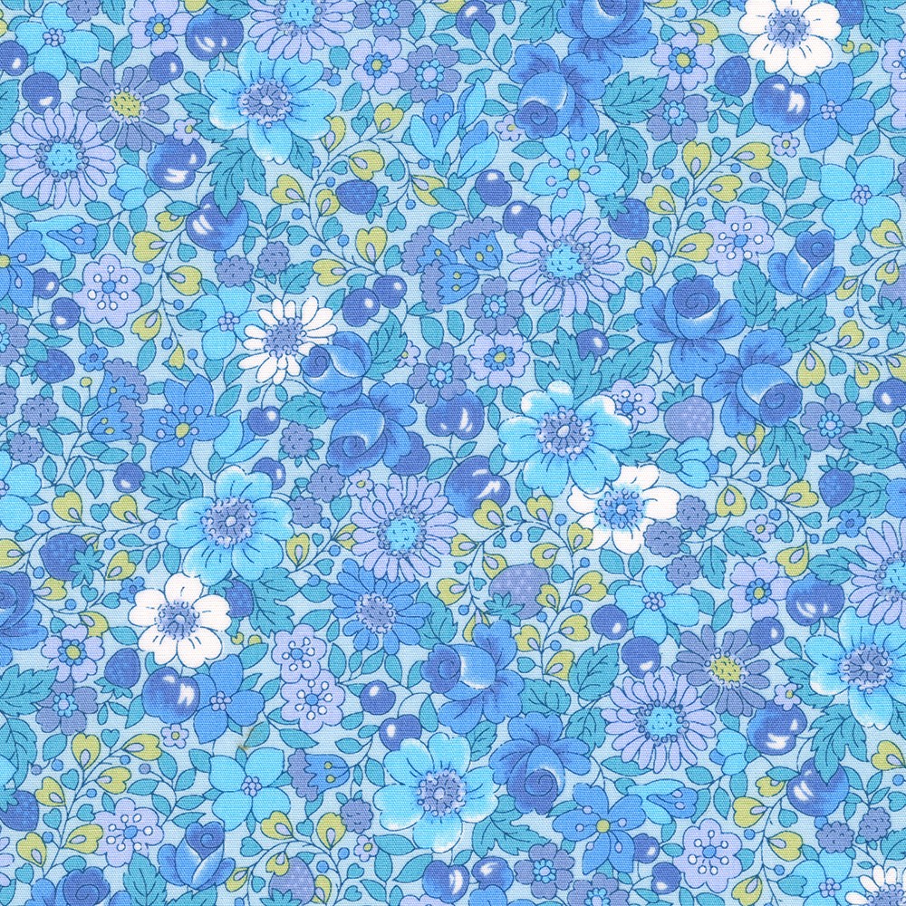 Garden Blues fabric