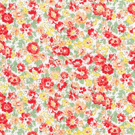 Sevenberry: Petite Garden Lawn fabric