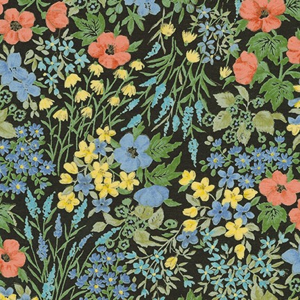 Sevenberry: Petite Garden Lawn fabric