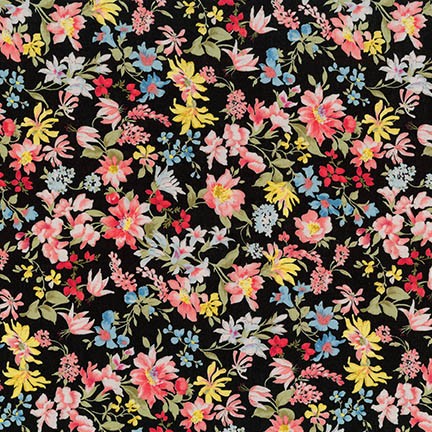 Sevenberry: Petite Garden Lawn fabric