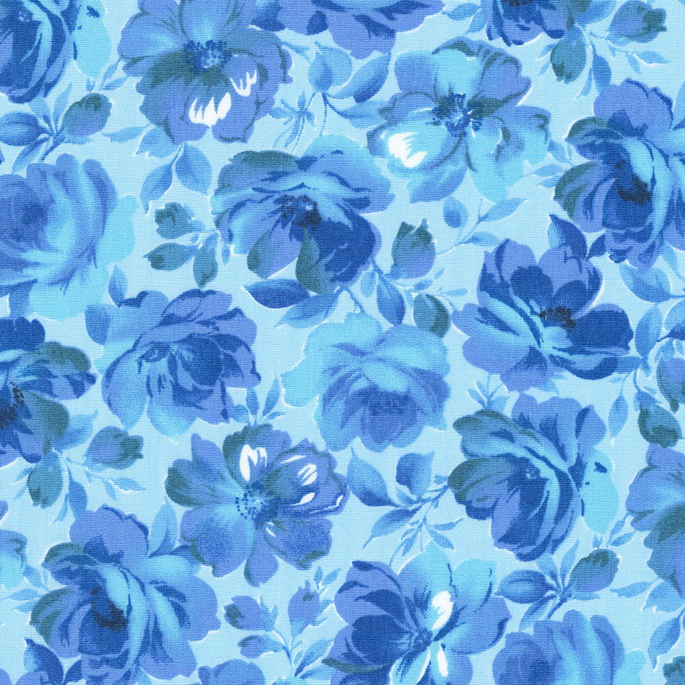 Garden Blues fabric